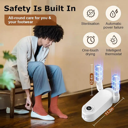 AeroDry™ Electric Shoe Dryer V2 (2nd Generation)