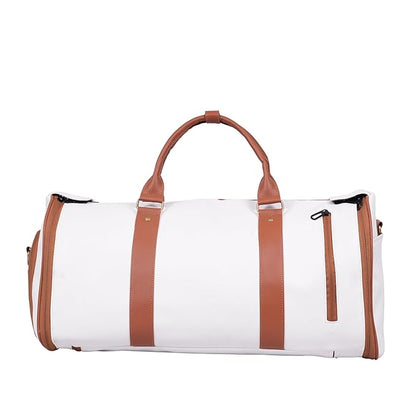 2-in-1 Convertible Garment Duffle Bag with Shoe Pouch - Weekender Travel Bag