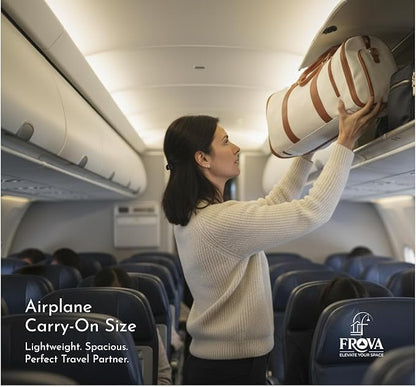 2-in-1 Convertible Garment Duffle Bag with Shoe Pouch - Weekender Travel Bag