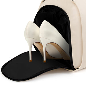 2-in-1 Convertible Garment Duffle Bag with Shoe Pouch - Weekender Travel Bag