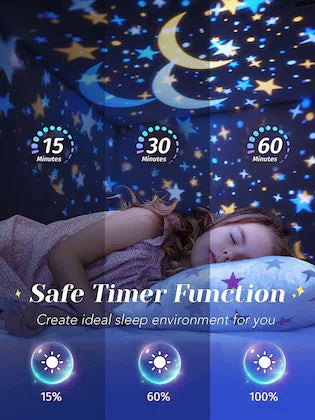 Night Light Rabbit Sky Projector